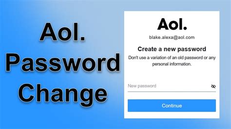 How To Change Aol Password 2021 Aol Mail Password Change Help Aol