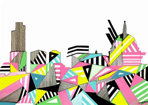 Lovely Artistic Representations Of Londons Famous Skyline Wanderarti