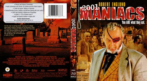2001 Maniacs Blu Ray Cover DVDcover Com