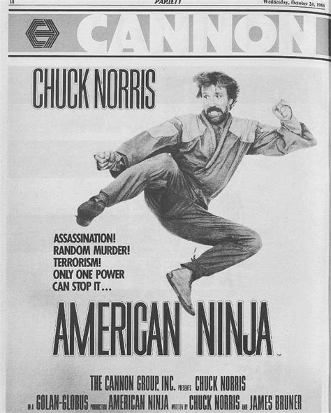can you imagine american ninja with chuck norris instead of michael dudikoff join the action