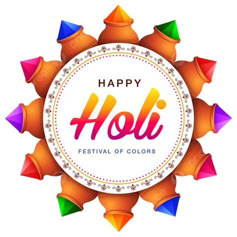 Holi Color Festival Vector Hd Images Colorful Holi Greeting Festival