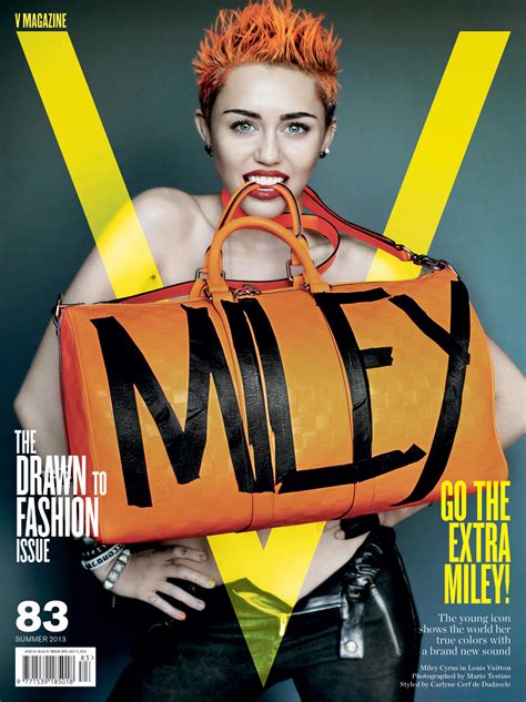 The Emancipation Of Miley Miley Cyrus By Mario Testino For V 83