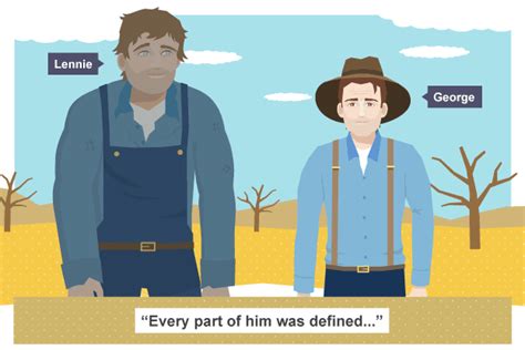 Of Mice And Men George And Lennie Drawing
