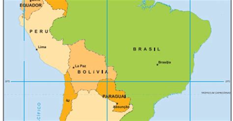 Fronteiras Do Brasil Quais Os Países Com Limites E Extensão Toda Matéria