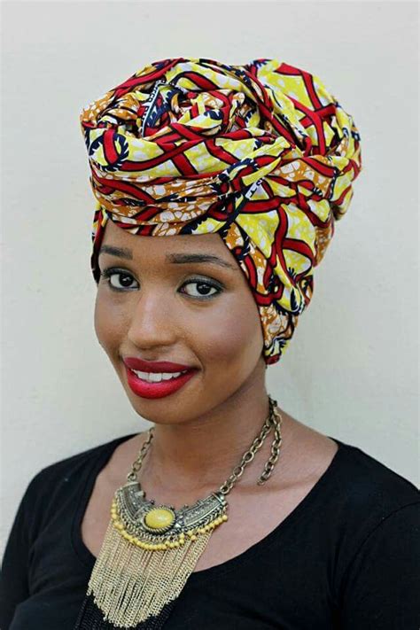 African Head Wraps Black Necklace Beautiful Images Diva Glamour