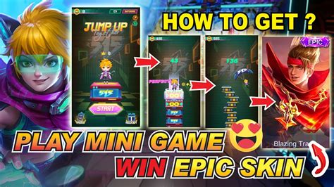 Mlbb Join Jump Up Together Mini Game Win Free Epic Skin Upcoming