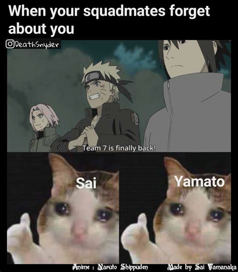 Sai Made By Sai Yamanaka Anime Naruto Shippuden When Your Squadmates