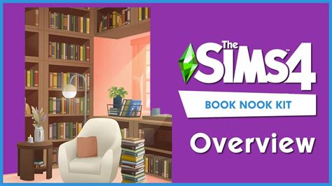 The Sims 4 Book Nook Kit Overview Youtube