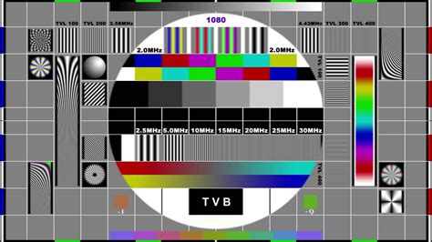 Vintage Tv Test Pattern