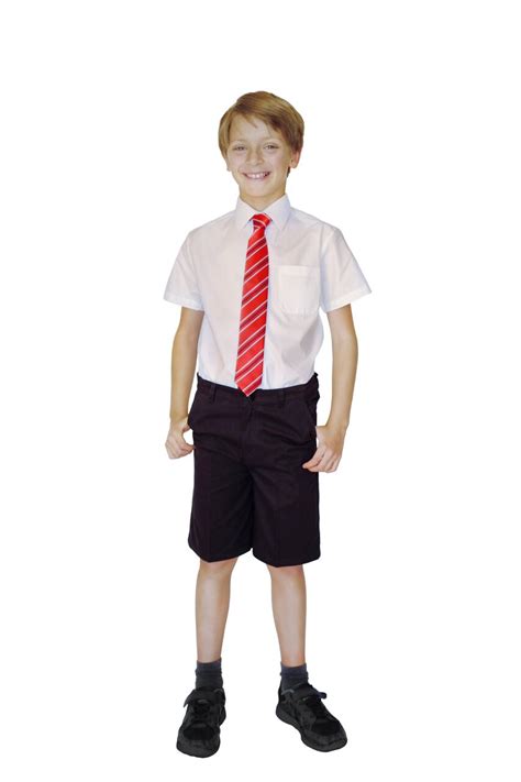 Organic School Uniform Blackclassic Fit Boys Shorts