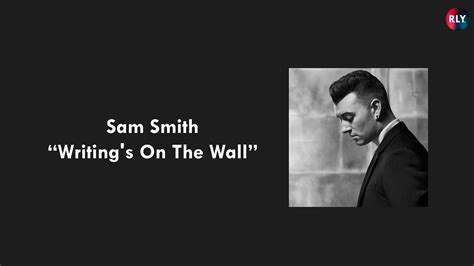 Sam Smith Writings On The Wall From Spectre Lyrics Engsub Youtube