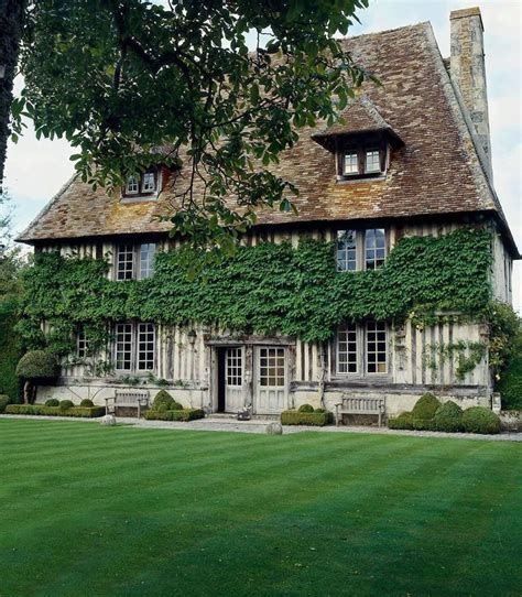 Normandy France Countryside House French Architecture Cottage Exterior