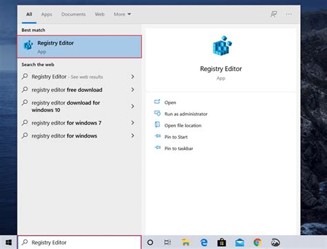 How To Open The Registry Editor On Windows 10 Admin Permission