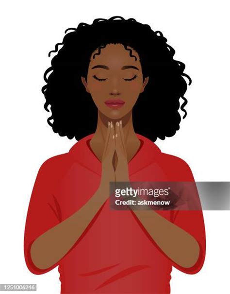 Black Woman Praying Hands Photos And Premium High Res Pictures Getty