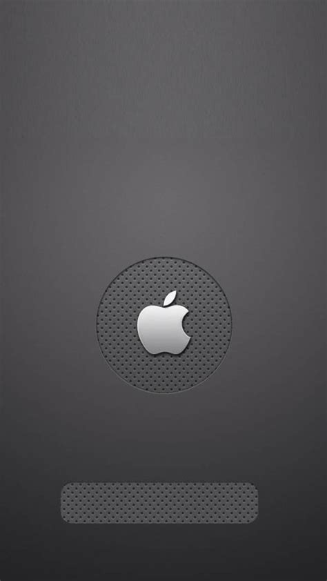 Iphone Apple Lock Screen Black Wallpaper Hd