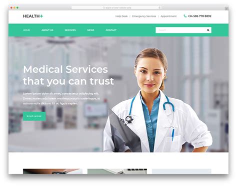 Best Free Medical Website Templates For Clean Pages Colorlib