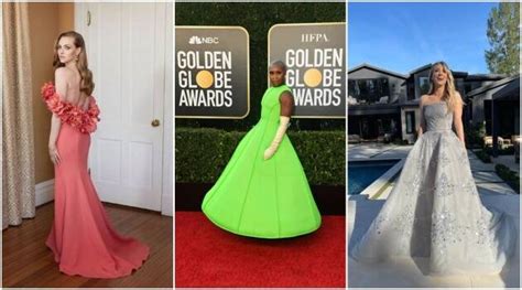 Golden Globes 2021 A Look At Who Wore What Lifestyle Gallery News The Indian Express