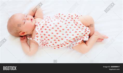 Cute Infant Baby Girl Image And Photo Free Trial Bigstock