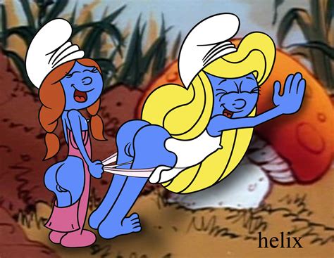 Rule 34 Helix Sassette Smurfette Tagme The Smurfs 1372308