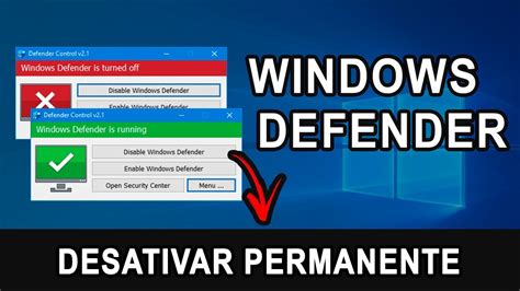 Como Desativar O Windows Defender No Windows Definitivamente Youtube