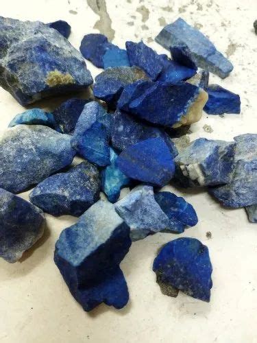 Royal Blue Afghan Natural Rough Lapis Lazuli Stone Packaging Type