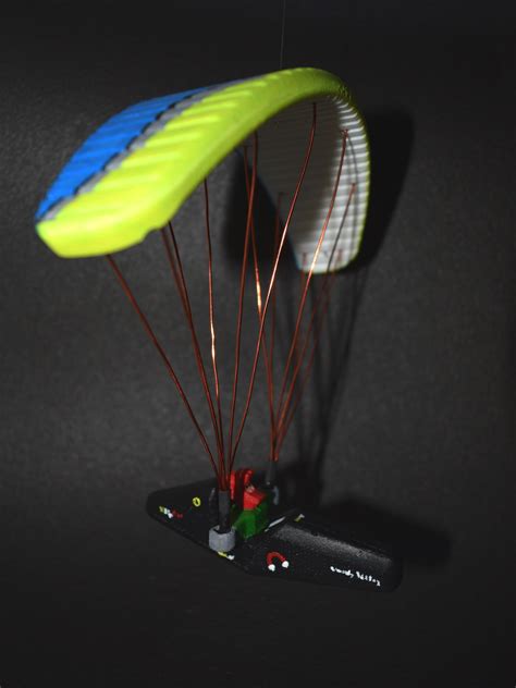 Stl File Paraglider With Cocoon Harness・3d Print Design To Download・cults