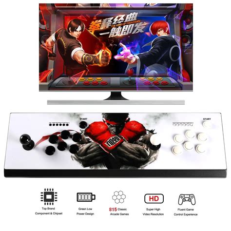 Buy Easyget Arcade Game Console Ultra Slim Metal Double Stick 815