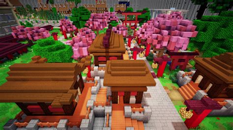 Minigame Town Minecraft Map
