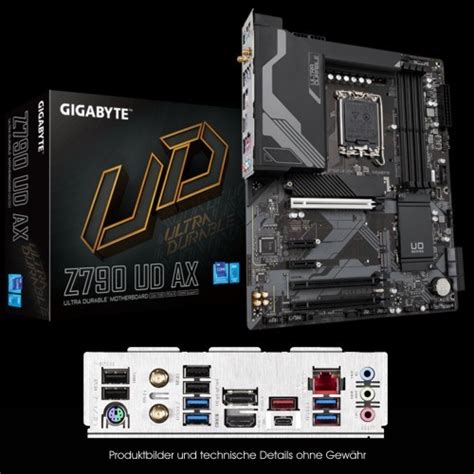 Gigabyte Z790 UD AX ATX DDR5 LGA 1700 INTEL Sockel 1700 Mainboards Produkte BWZ