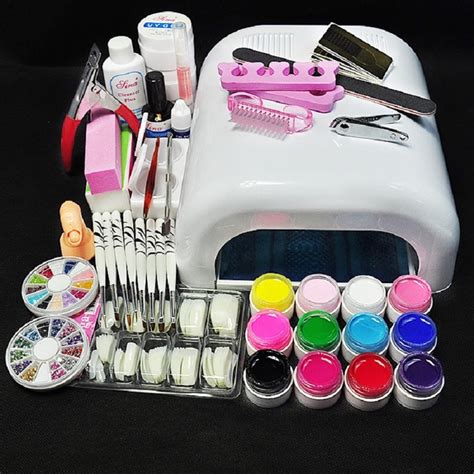 Best professional acrylic nail kit reviews 2021. NEW DIY Makeup Full Set Professional Manicure Set Acrylic Nail Art Salon Supplies Kit Tool with ...