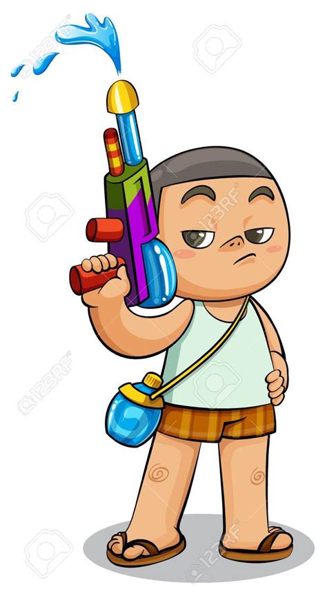 Water Gun Fight Clipart 5 Clipart Station