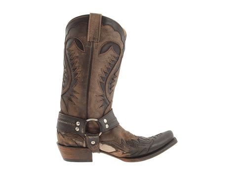 Stetson Snip Toe Harness W Bleach Boot Free Shipping Both