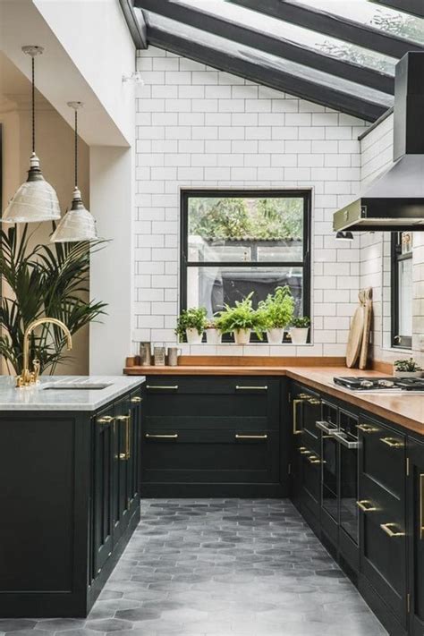 Kitchen floors need to withstand regular foot if you're considering kitchen flooring ideas to upgrade your cooking area, make function and durability a priority. Black Kitchen Ideas: 25+ Uniquely Fascinating Decor to Steal