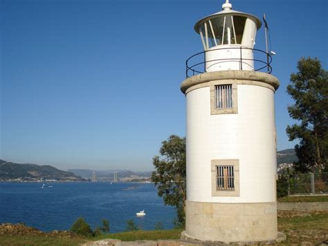 Faro De A Guia Vigo España Lighthouse Windmill Around The Worlds