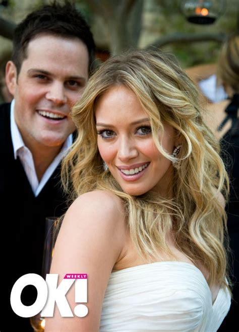 Holdem Celebrity More Hilary Duff And Mike Comrie Wedding Photos