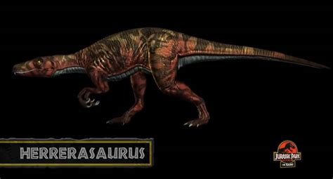 Jurassic Park The Game Herrerasaurus By Dracotyrannus On Deviantart
