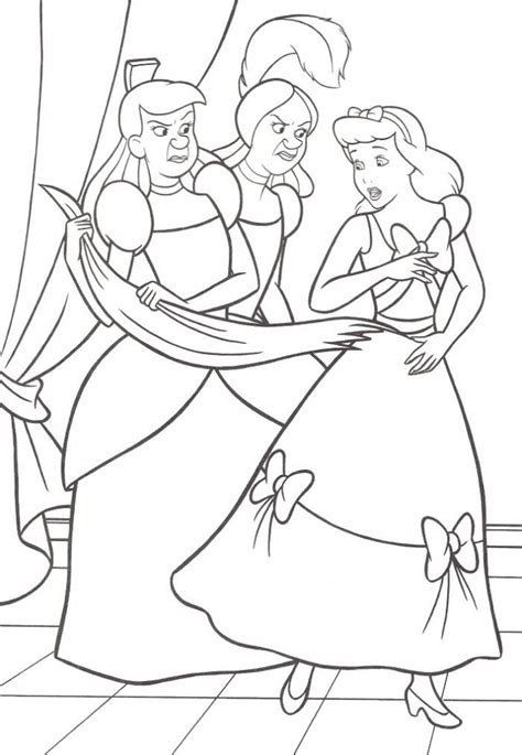 Cinderella Anastasia Draw Drawing Step Disney Cartoon Tutorials 16128