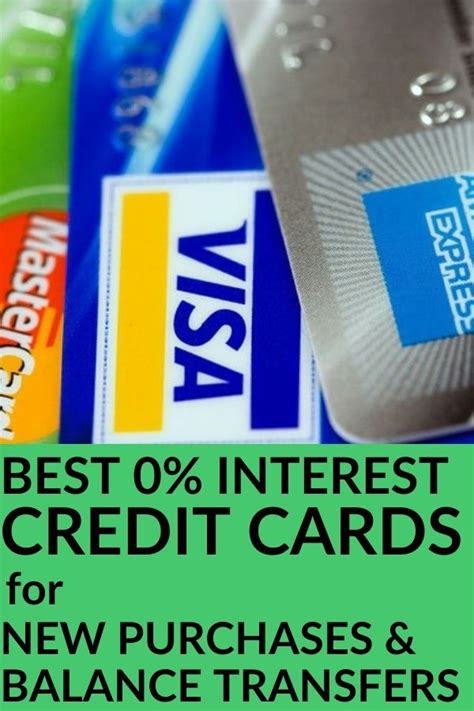 Best 0 Apr Credit Cards No Interest On New Purchases And Balance