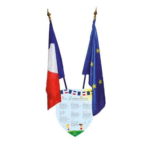 Écussons Marseillaise Drapeaux France Et Europe Loir Illuminations
