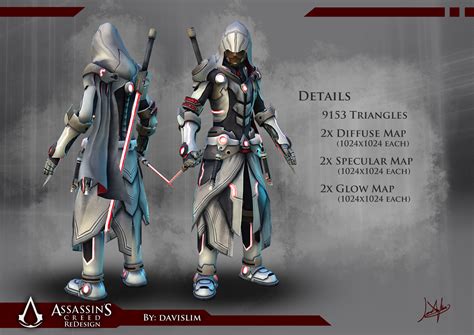 Assassins Creed Redesign Render 2 By Davislim On Deviantart