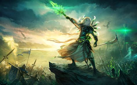 Fantasy Art Video Games Heroes Warcraft Wallpapers Hd Desktop And