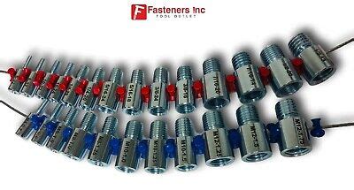 Fastener Screw Bolt Nut Thread Measure Gauge Size Checker Metric Sizes