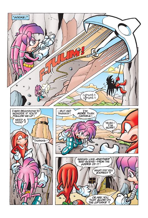 Knuckles The Echidna 7 Read Comic Online Knuckles The Echidna