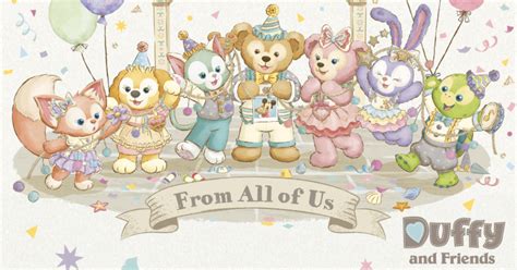 Duffy And Friends From All Of Us Event At Tokyo Disneysea • Tdr Explorer