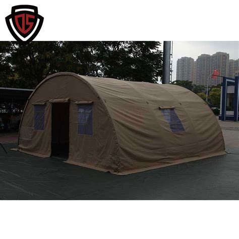 Double Safe Outdoor Waterproof Windproof Camping Army Marquee Refugee