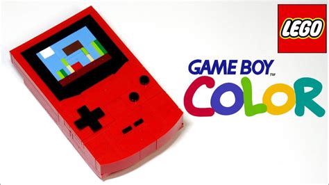 Lego Nintendo Game Boy Color Instructions Moc Tutorial Youtube