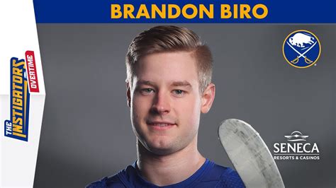 Brandon Biros Path To Sabres Prospect The Instigators Overtime Ep