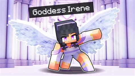 Playing As The Goddess Irene In Minecraft