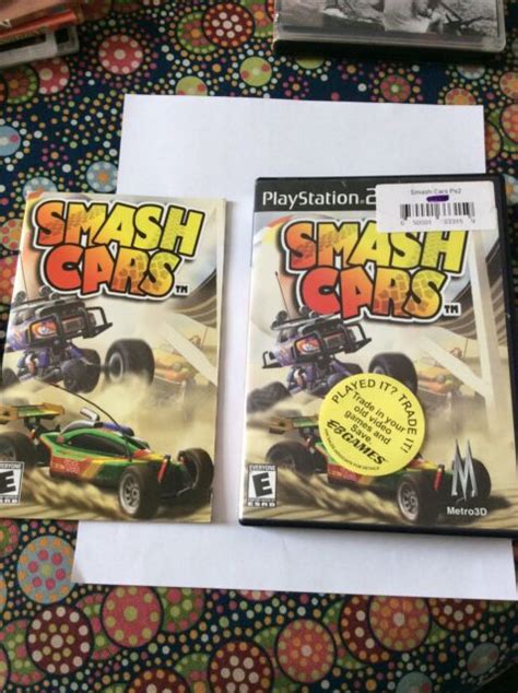 Smash Cars Ps2 Complete Cleantested And Fast Shipping Ebay