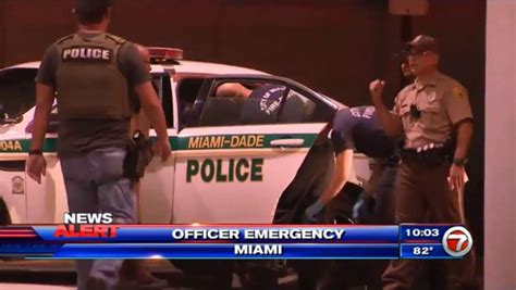Miami Dade Police Officer Becomes Ill During Pursuit Of Subject In